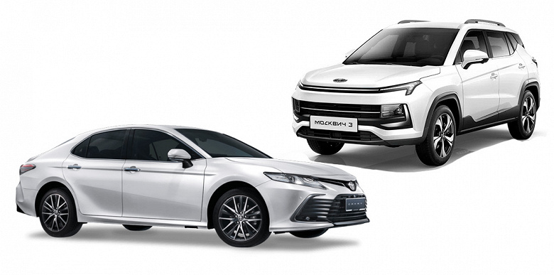 «Москвич» и Toyota вернулись в топ-10 российского авторынка, но по продажам они сильно уступают даже официально не представленной в России Li Auto